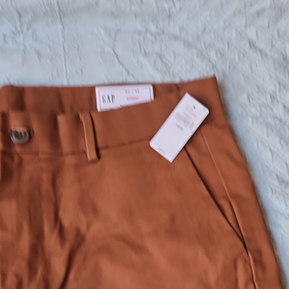 Gap Chino Pants Warm Brown Khaki 34/32